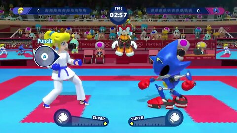 Ft fam fights it out in mario & sonic olympics boxing and karate