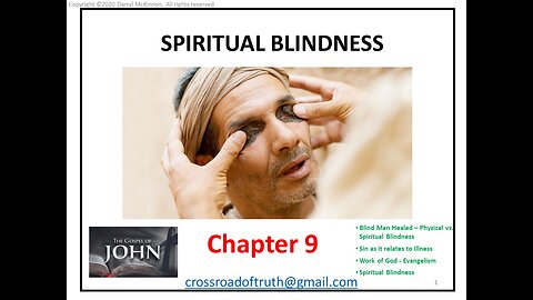 Spiritual Blindness