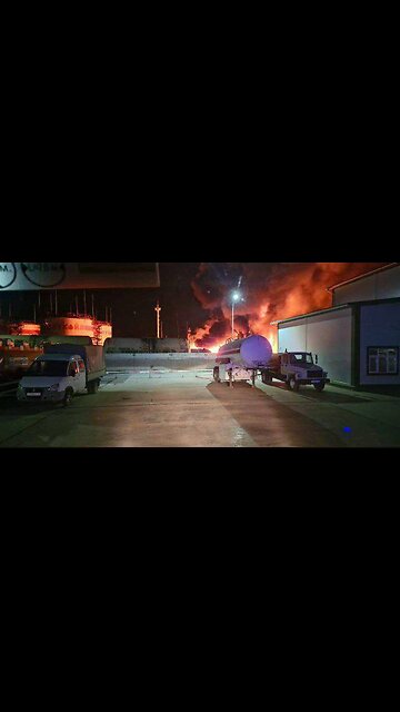 Platonovka is a small village in the Tambov region. The gas station was P2