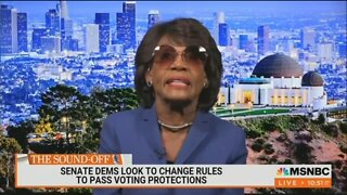 Dem Rep Waters: GOP Voting Legislation Is About ‘Racism’
