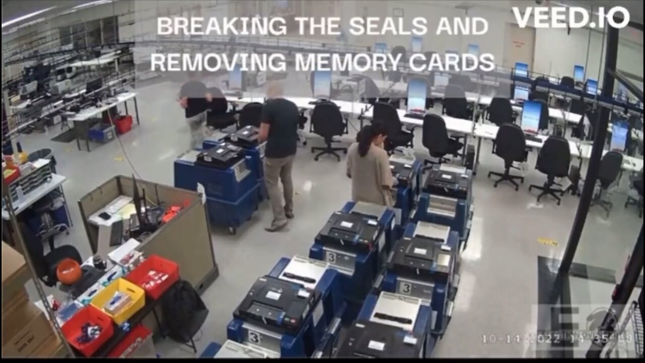 AZ: Election Officials Breaking Into SEALED Election Machines, Install Reprogrammed Memory Cards