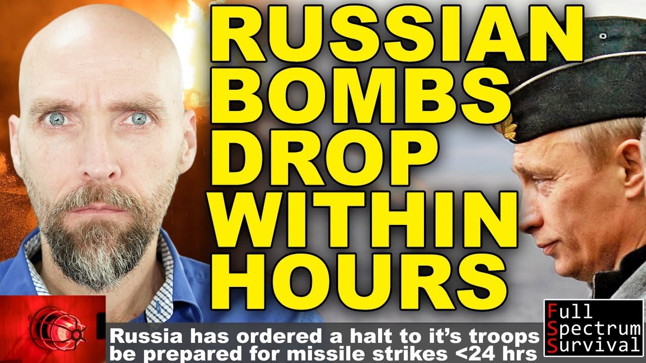 BREAKING NEWS ALERT - 24 HOURS UNTIL THE BOMBS DROP