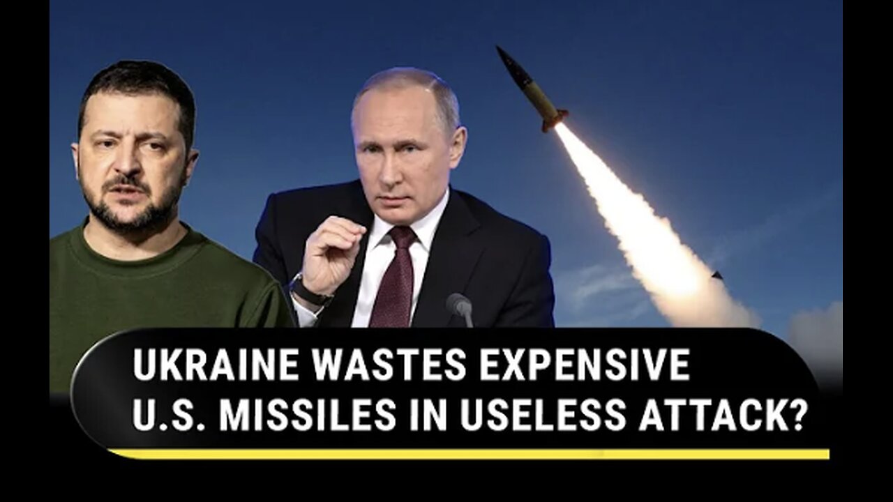 Ukraine Wastes USA's ATACMS Missiles? Russia Claims All 9 Shot Down; Blames Kyiv For 60-Drone Attack