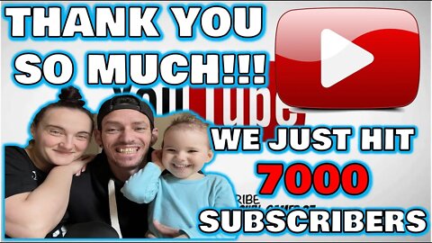 WOW WE DID IT 7000 SUBS.... THANK YOU SO MUCH TO EVERYONE