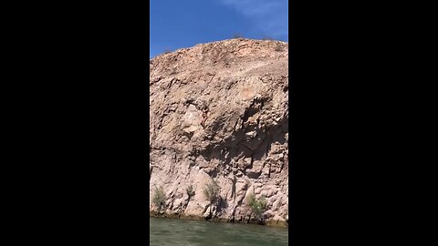 My very high cliff jump