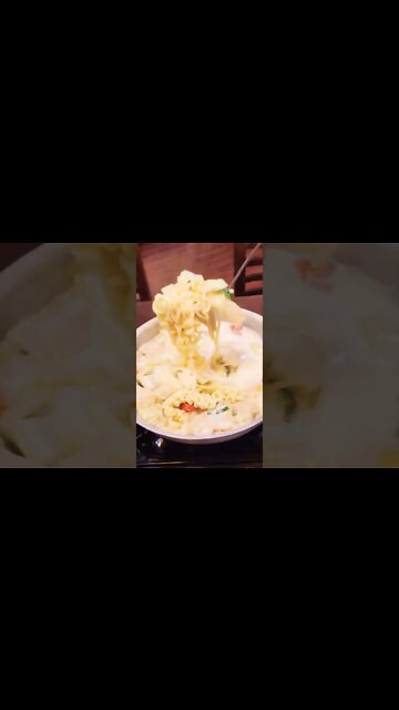 #shorts #cooking #hungry #food Korean Carbonara ra-bok-ki!