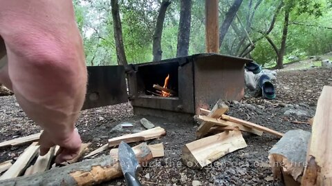 1970's Camp stove, and ZIPPO's take on matches