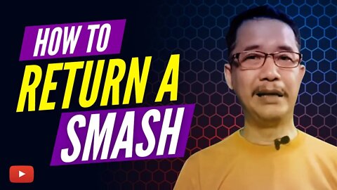 How to Return a Smash Shot Badminton Tips from PB KUSUMA TANGKAS - Indonesian with English subtitles