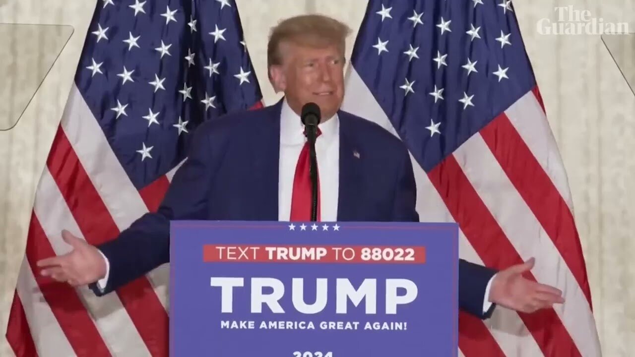 TRUMP DELIVERS BRIEF, RAMBLING SPEECH AFTER NEW YORK ARREST | JUDY BYINGTON BIG UPDATE TODAY