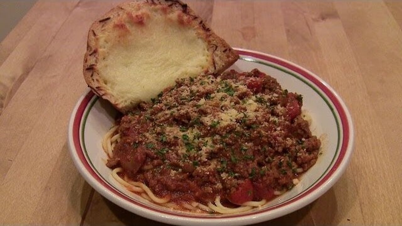 Homemade Spaghetti Sauce Recipe