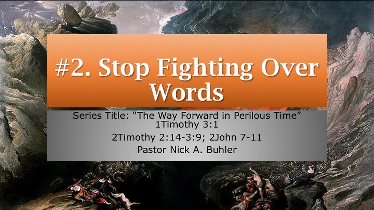 Stop Fighting Over Words