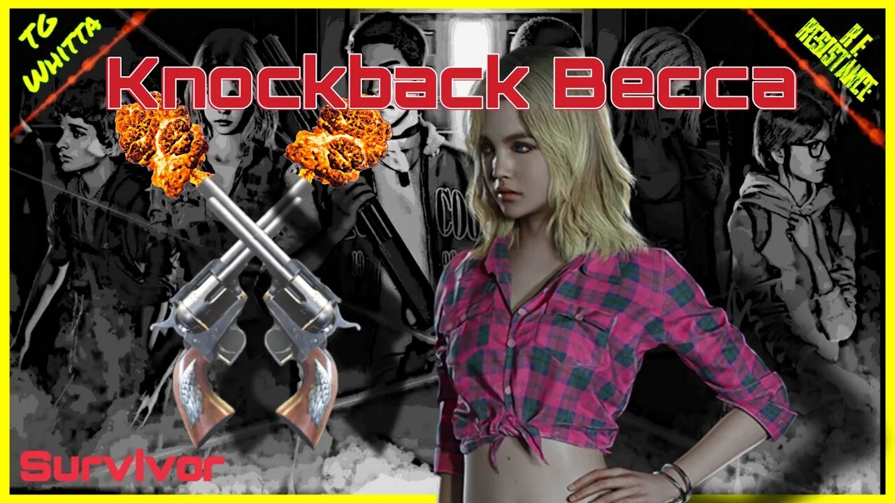 Resident Evil Resistance - Knockback Becca Survivor Build (August 5 Patch)