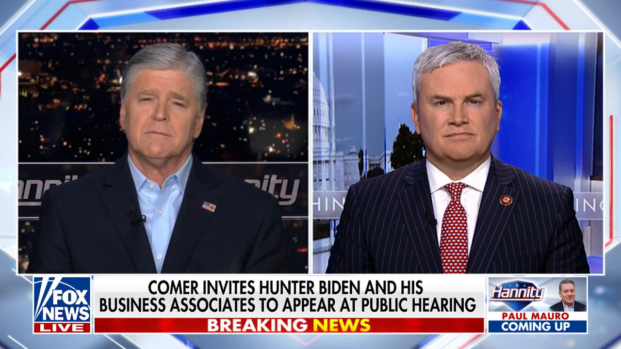 Rep. James Comer: Hunter Biden's Answers Were Very Different From His Associates