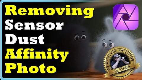 Removing Sensor Dust Using Affinity Photo