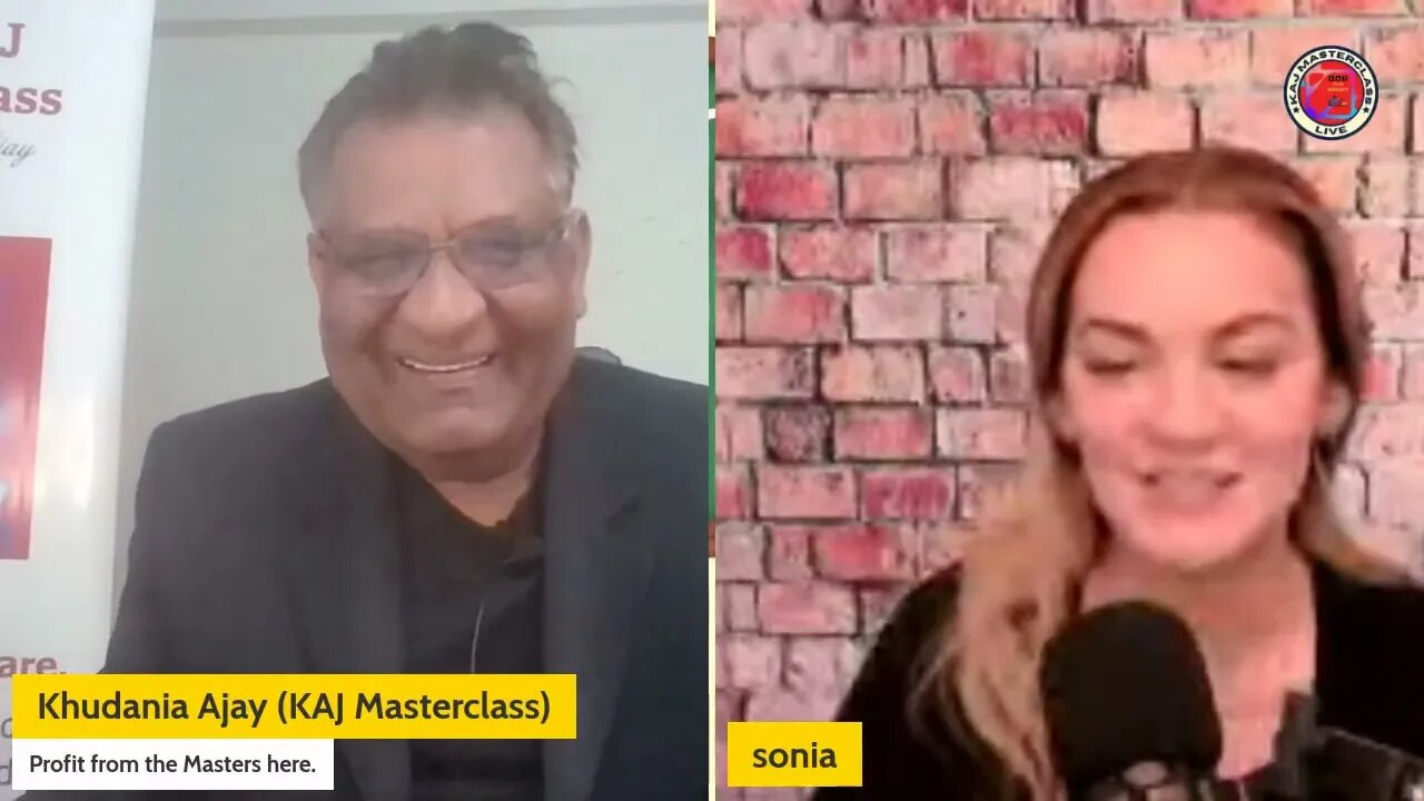 A Coversation On Women In Tech & Entrepreneurship With Sonia Couto | KAJ Masterclass LIVE