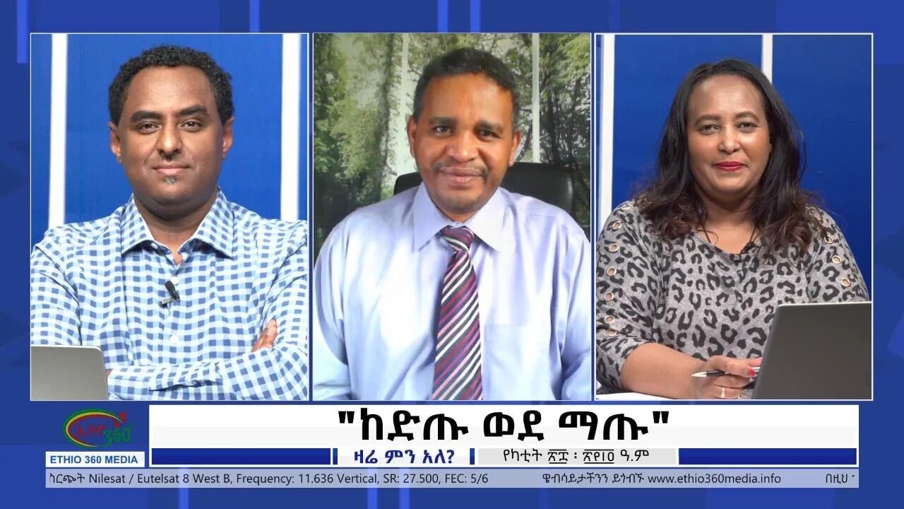 Ethio 360 Zare Min Ale "ከድጡ ወደ ማጡ" Monday March 07, 2022