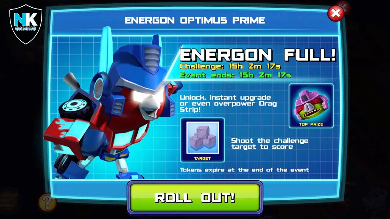 Angry Birds Transformers - Energon Optimus Prime - Day 6