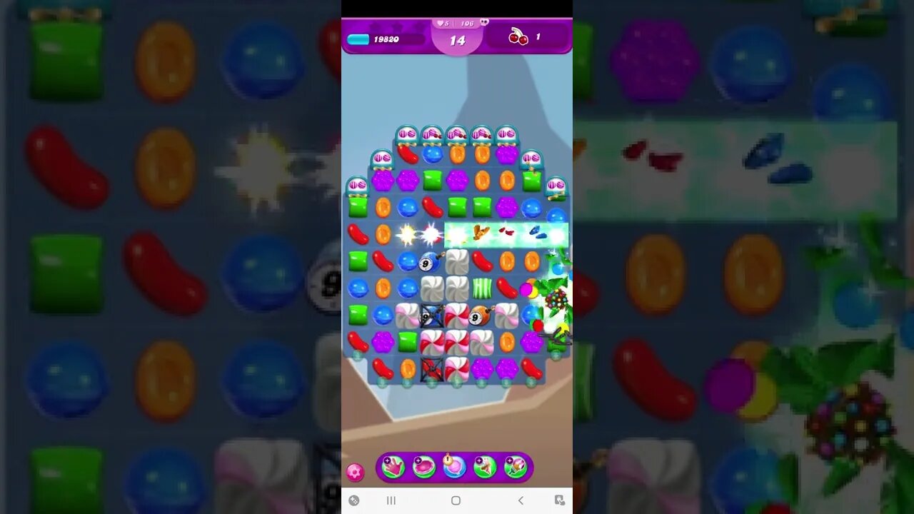 Candy Crush Saga Level 106 - No boosters