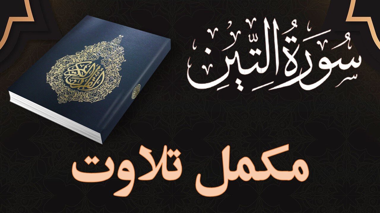Quran Surah At-Tin | Full With Arabic Text | Quran Surah Wise| 95-سورۃ التین