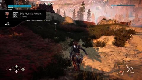 Sóis Ardentes em um Campo - Horizon Zero Dawn: Complete Edition