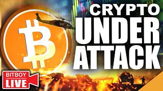 CRYPTO Under ATTACK (BITCOIN To See YEARS Of Inflation)