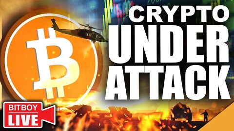 CRYPTO Under ATTACK (BITCOIN To See YEARS Of Inflation)