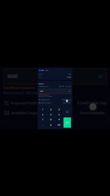 CARDANO KUCOIN PASSIVE INCOME #cryptoinvesting #cardano #stakingrewards #staking #cryptoearn