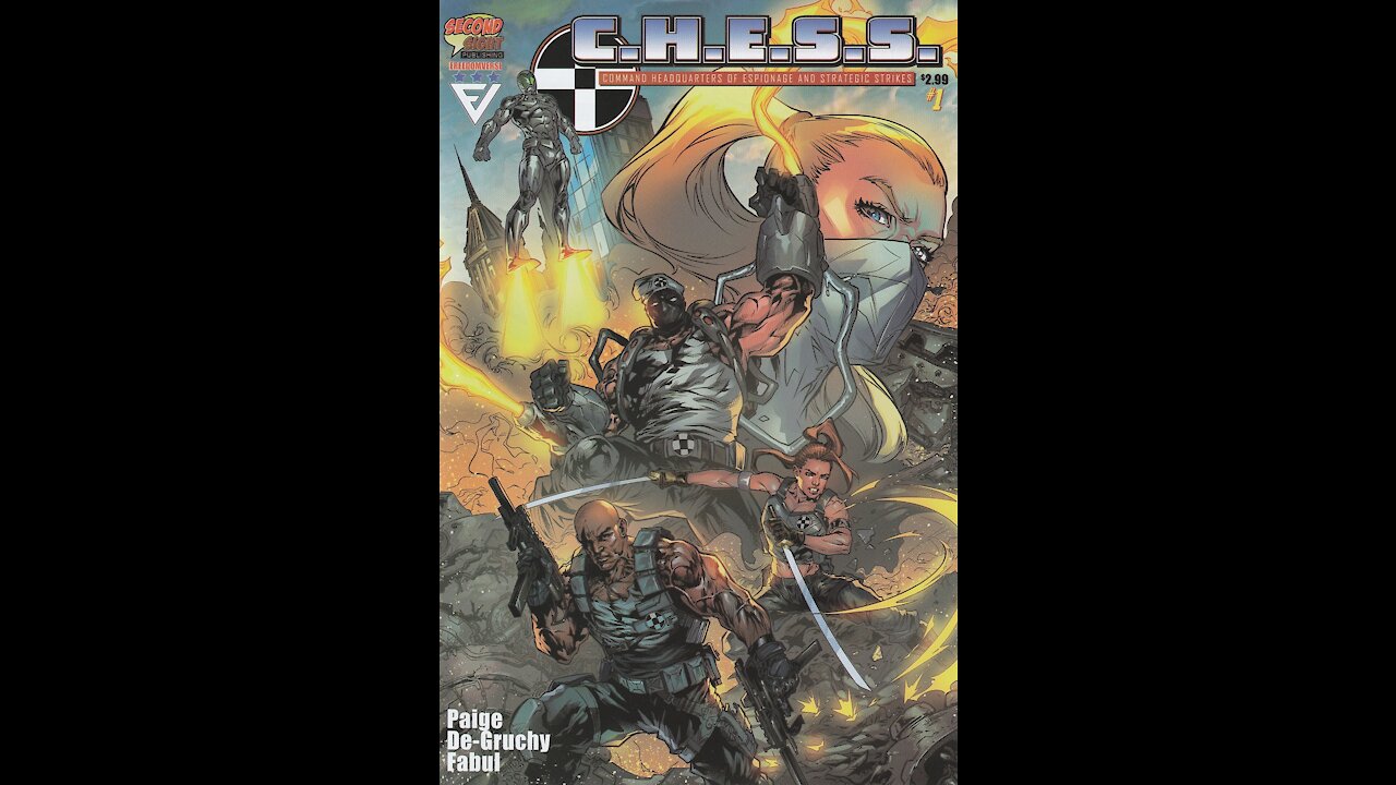 C.H.E.S.S. -- Issue 1 (2021, Second Sight Publishing) Comic Book Review