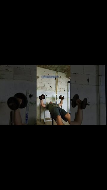 Treino de hoje peitoral