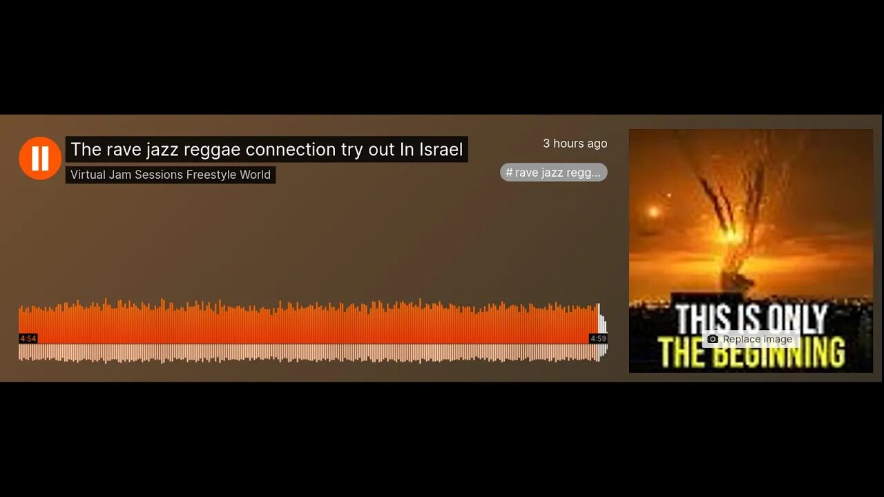 WATCH - So, The Rave Jazz Reggae Connection Try Out In Israel REALLY happening in Israel