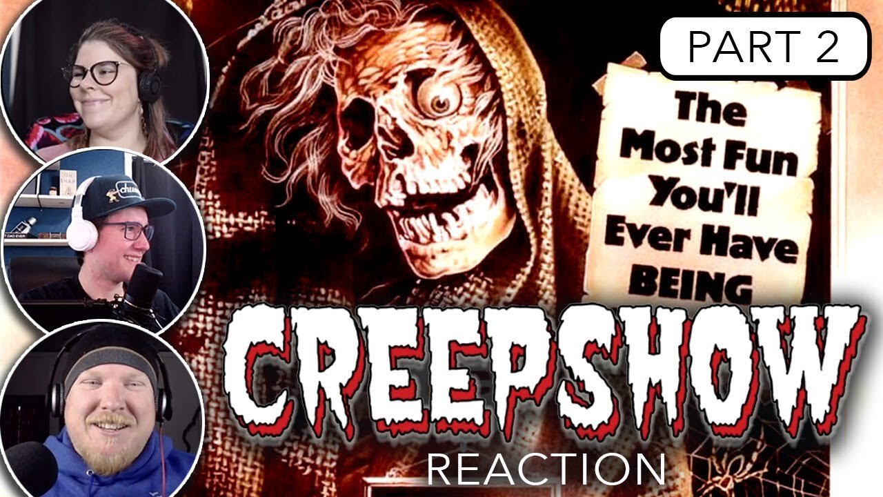 CREEPSHOW (1982) | FIRST TIME MOVIE REACTION | Part 2 | GREAT JUMP SCARES!