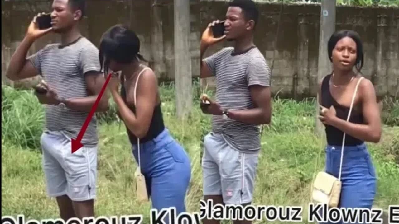 Cucumber 🥒 prank 😂😂 prt7 / 😱😳 Did she fall for the for Gbola
