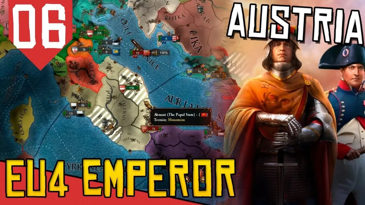 Nem o PAPA se Safa - EU4 Austria #06 [Série Gameplay Português PT-BR]