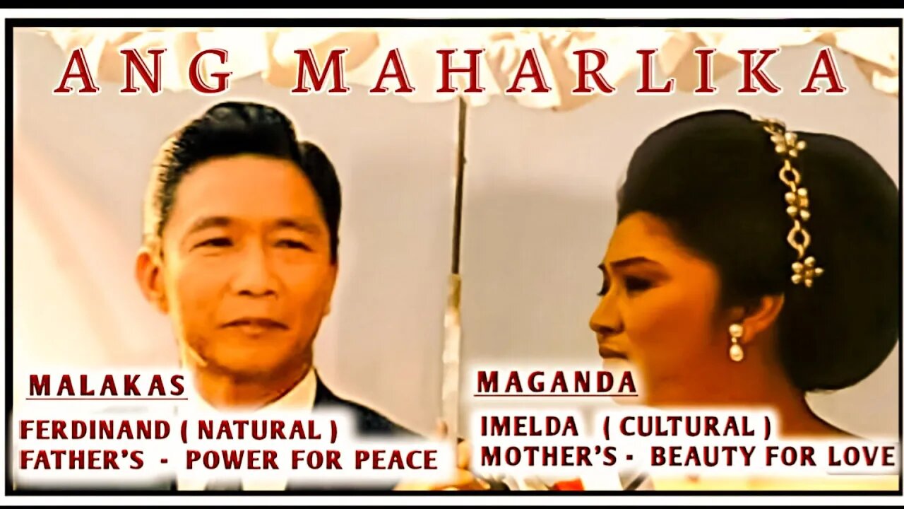 LEGENDARY LOVE STORY OF MALAKAS AND MAGANDA | FERDINAND EDRALIN MARCOS SR. & IMELDA ROMUALDEZ MARCOS