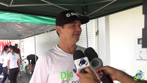 1º Primeiro Passeio Ciclístico Beneficente em Alta Floresta Ro - Gerente Sicredi Gilmar