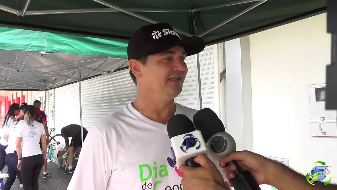 1º Primeiro Passeio Ciclístico Beneficente em Alta Floresta Ro - Gerente Sicredi Gilmar