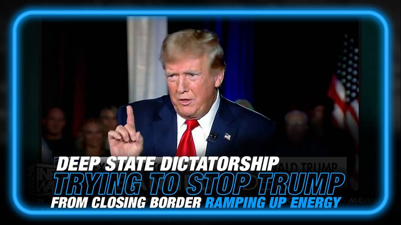 Alex Jones: Deep State Dictatorship Trying to Stop Trump from Turning Up Energy Production & Closing the Border - 12/6/23