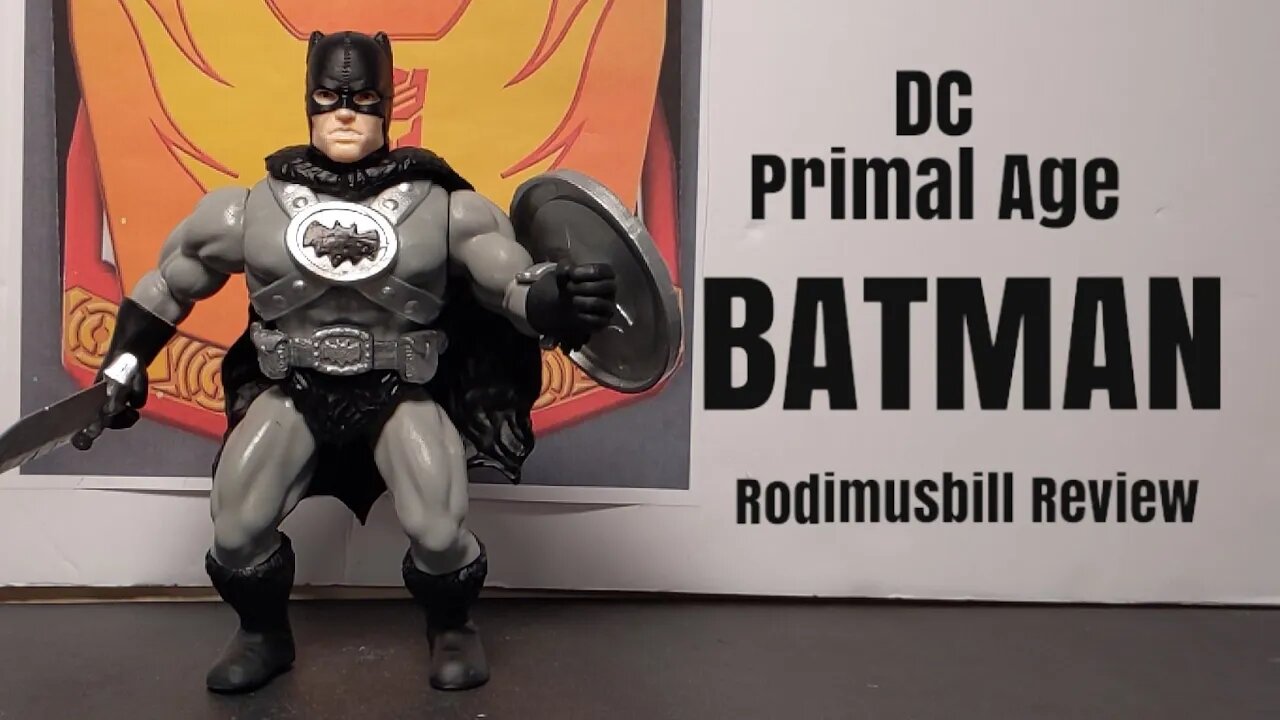 Funko DC Primal Age BATMAN Action Figure Review