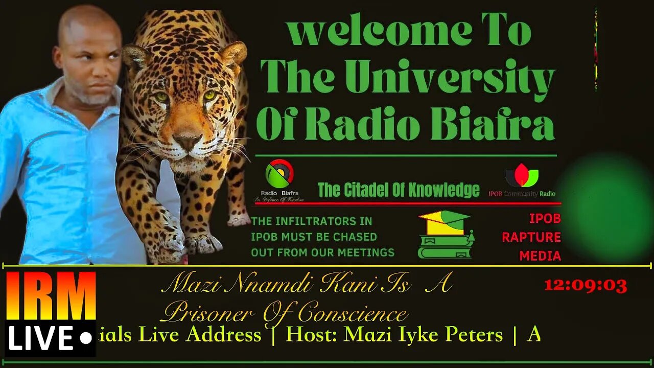 Join Ipob Australia Officials Live Address | Host: Mazi Iyke Peters | Apr 13, 2022