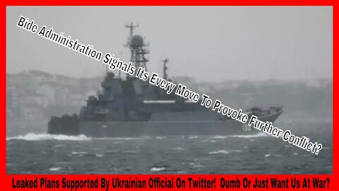 U.S. Plans On Helping Ukraine Sink Russia's Black Sea Fleet?