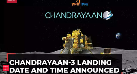 LIVE View India Chandrayaan-3 Landing On The Moon