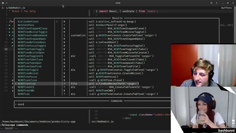 TeejCollab w/ bashbunni: Telescope and Nvim 0.5 Intro