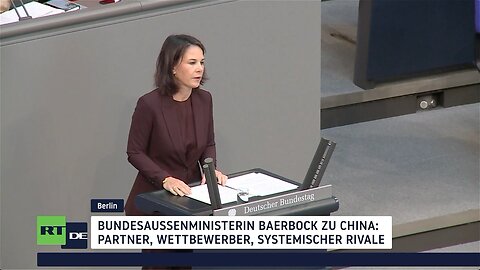 Baerbock zu China: Partner, Wettbewerber, systemischer Rivale