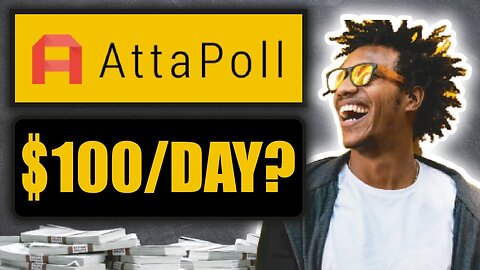 How To Earn $100+ a Day On Attapoll _ The Attapoll Guide! (Best Method 2023)