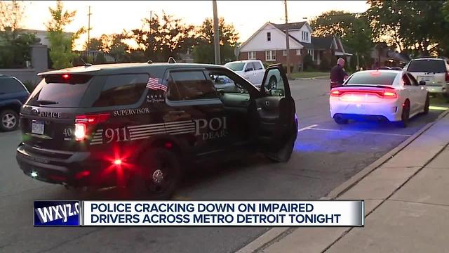 Ride along with Dearborn police as they search for drunk drivers