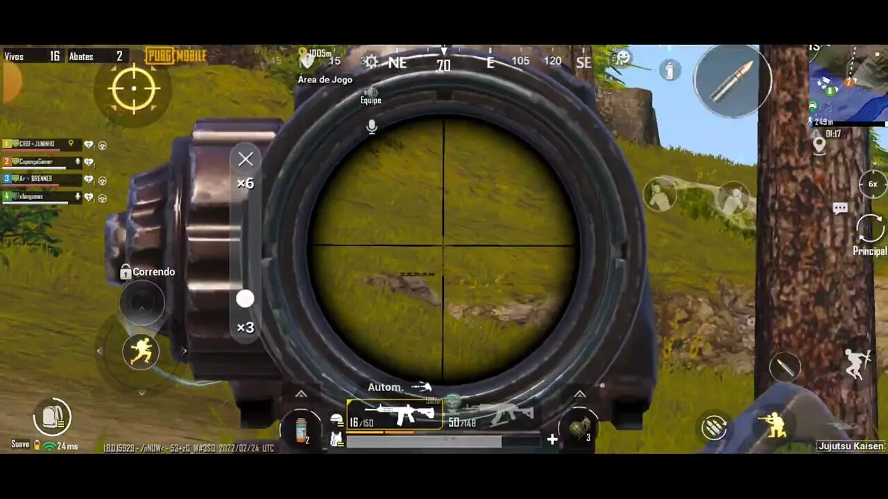 Gameplay, pouca Kill, mas foi top. Vídeo sem cortes.