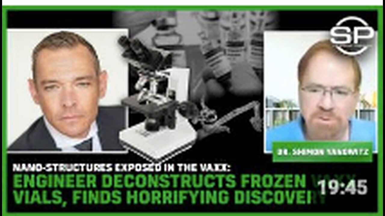 Nano-structures EXPOSED In The Vaxx: Engineer DECONSTRUCTS Frozen Vaxx Vials