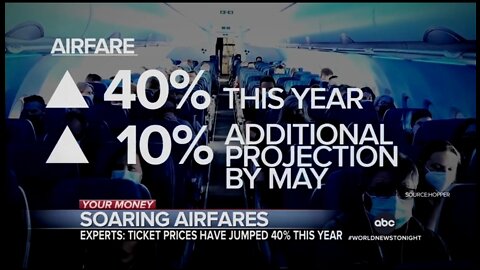 ABC: Airfare Is Skyrocketing Under Bidenflation