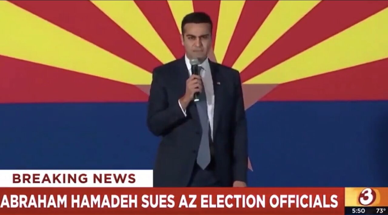 Abe Hamadeh, RNC File Lawsuit Against Arizona Election Officials
