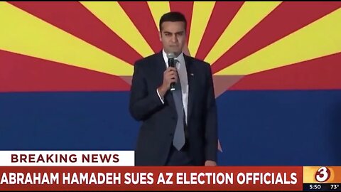 Abe Hamadeh, RNC File Lawsuit Against Arizona Election Officials